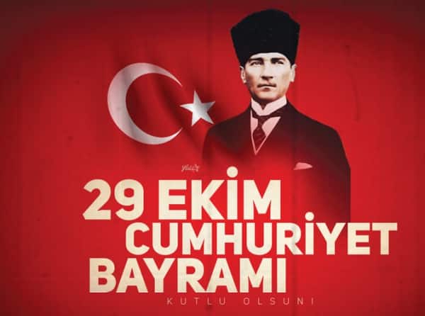 29 Ekim Cumhuriyet Bayramımız Kutlu Olsun 